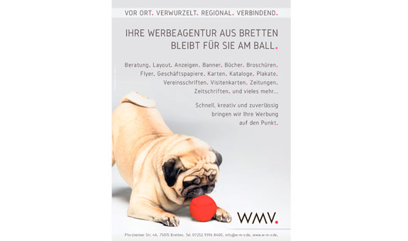 Bild 1 WMV GmbH & Co. KG Werbung, Marketing & Verlag in Bretten