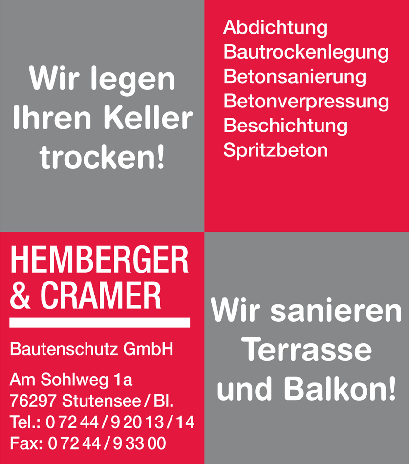 Hemberger & Cramer Bautenschutz GmbH in Stutensee - Logo