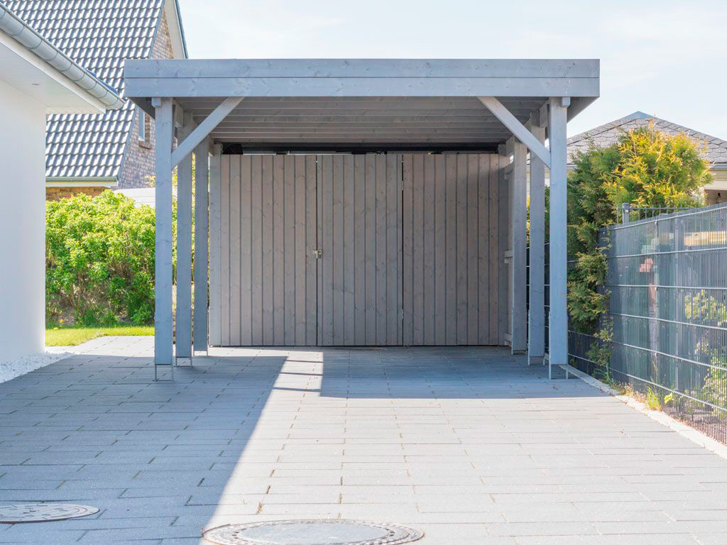 Carport aus Holz