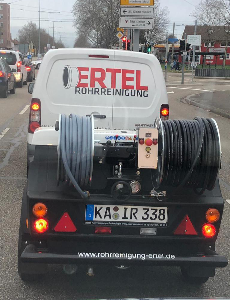 Ertel Rohrreinigung in Karlsruhe - Logo