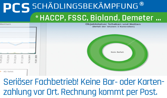 PCS GmbH Schädlingsbekämpfung