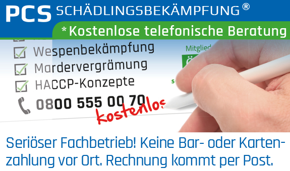 PCS GmbH Schädlingsbekämpfung