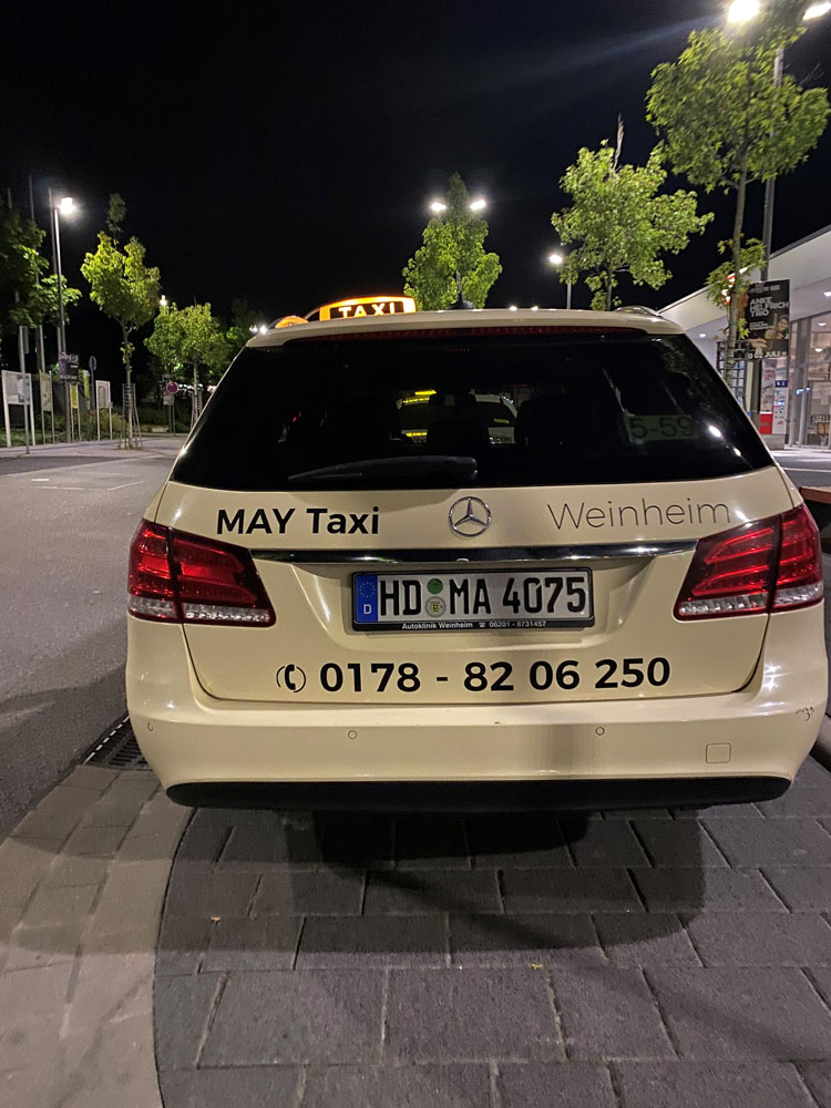 Bild 2 May Taxi Weinheim in Weinheim