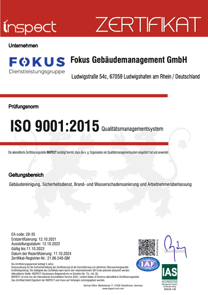 Bild 5 Fokus Gebäudemanagement GmbH in Mannheim