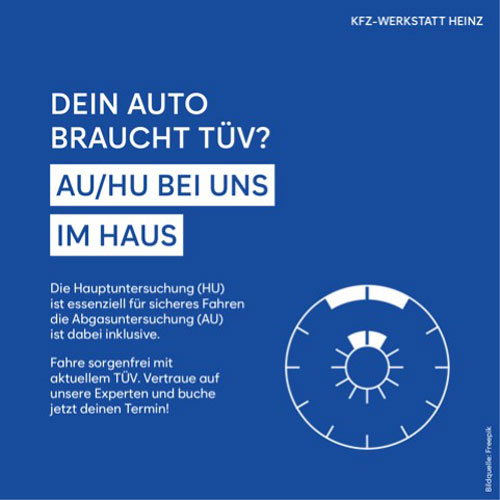 TÜV bei uns im Haus