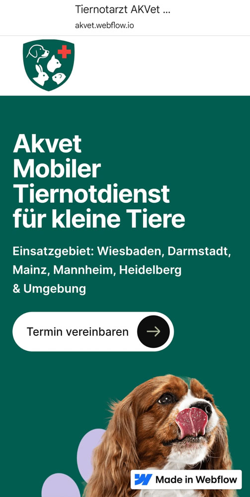 Bild 1 Akvet.Mobiler Tiernotdienst für Kleintiere in Bammental