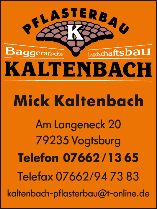 Bild 1 Kaltenbach in Vogtsburg im Kaiserstuhl