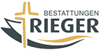 Kundenlogo von Bestattungen Rieger