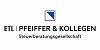 Kundenlogo von ETL Pfeiffer & Kollegen Steuerberatungsgesellschaft mbH