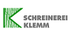 Kundenlogo von Schreinerei Klemm