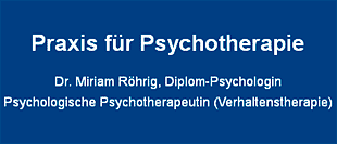 Bild zu Röhrig Miriam Dr. Dipl.-Psychologin in Neckarsteinach