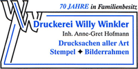 Kundenlogo Winkler Willy Druckerei