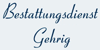 Kundenlogo Bestattungsdienst Gehrig Inh. Armin Hofmann