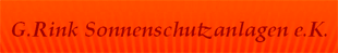 G.Rink Sonnenschutzanlagen e.K. in Leipzig - Logo
