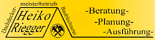 Dachdeckerei Riegger in Sölden im Breisgau - Logo