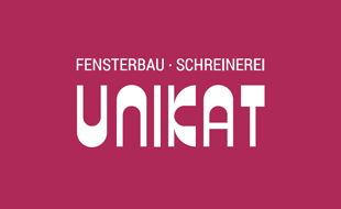 Unikat GmbH Fensterbau u. Bauschreinerei in Ubstadt Weiher - Logo