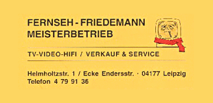 Meisterbetrieb für Fernsehtechnik Ralf Friedemann Funkmechaniker in Markkleeberg - Logo