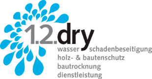 1-2 dry Wasserschadenbeseitigung Inh. Alexander Ochs in Wiesloch - Logo 1-2 dry Wasserschadenbeseitigung Inh. Alexander Ochs in Wiesloch - Logo