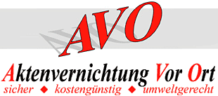 AVO Aktenvernichtung in Neuenstadt am Kocher - Logo