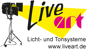 Live art Licht- u. Tonsysteme in Mosbach in Baden - Logo