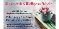 Kundenlogo Kosmetik & Wellness Scholz