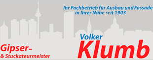 Bild zu KLUMB Volker - Gipser- u. Stuckateurmeister in Mannheim