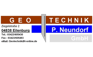Büro für Geotechnik Peter Neundorf GmbH in Eilenburg - Logo