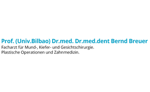Breuer Bernd Dr.Dr. in Pforzheim - Logo