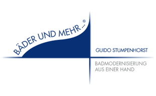 BÄDER UND MEHR... Guido Stumpenhorst in Sandhausen in Baden - Logo