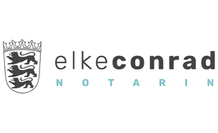 Notarin Elke Conrad in Horb am Neckar - Logo