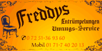 Kundenlogo Freddy's Entrümpelungsservice