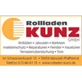 Logo Rolladen Erwin Kunz GmbH Meisterbetrieb Sonnenschutztechnik Marxzell