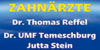 Kundenlogo von Dr. Thomas Reffel, Dr. UMF Temeschburg Jutta Stein