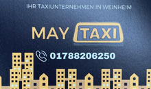 Kundenlogo von MAY Taxi Weinheim Kundenlogo von MAY Taxi Weinheim