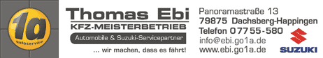 Ebi Thomas 1a Autoservice, Suzuki Servicepartner